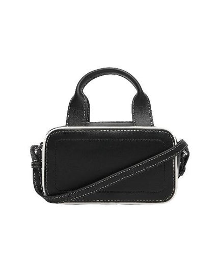 Calvin Klein borsa a tracolla piccola con logo monogram nera