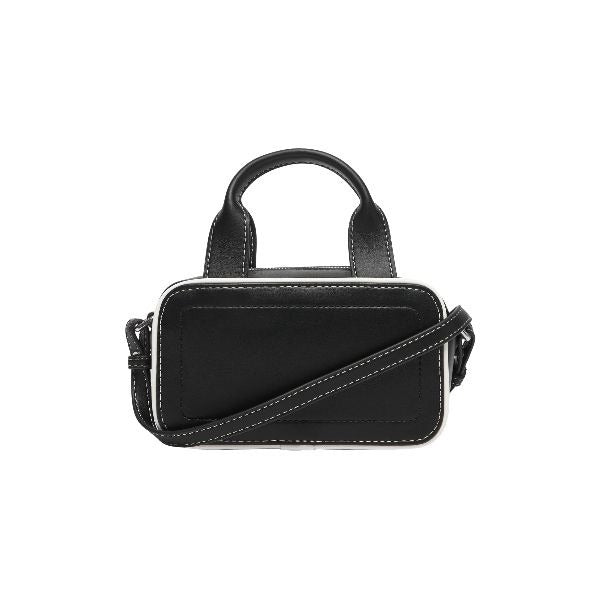 Calvin Klein borsa a tracolla piccola con logo monogram nera