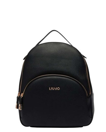 LIU JO Manhattan zaino effetto bottalato colore nero