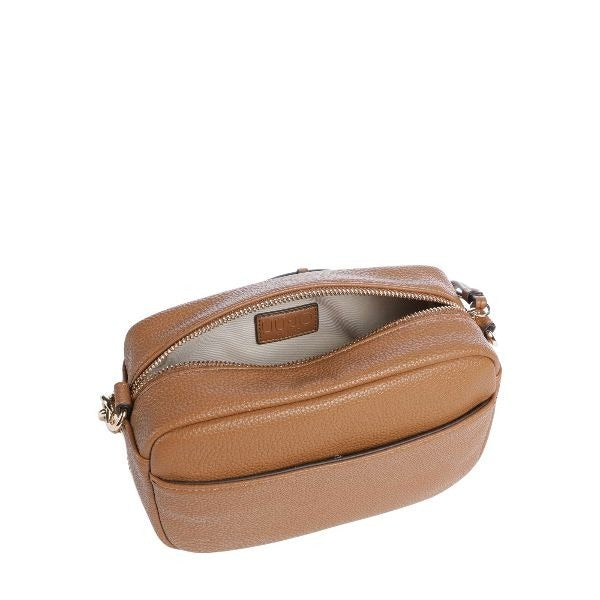 LIU JO Faiza borsa a tracolla effetto martellato colore suede marrone