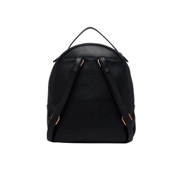 LIU JO Manhattan zaino monogramma LJ in rilievo nero