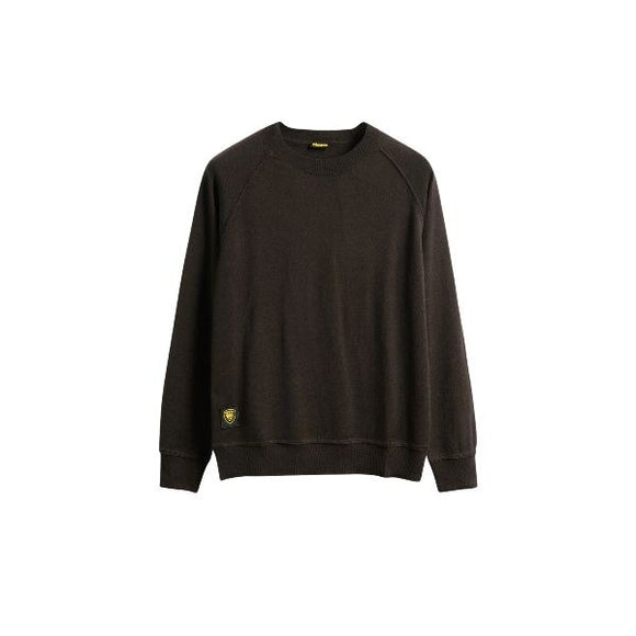 BLAUER Court maglia uomo maniche raglan con cuciture al contrario sul giro manica con etichetta logata sul fianco