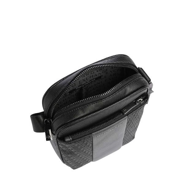 ARMANI EXCHANGE tracolla regolabile black forged iron