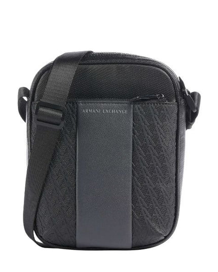 ARMANI EXCHANGE tracolla regolabile black forged iron