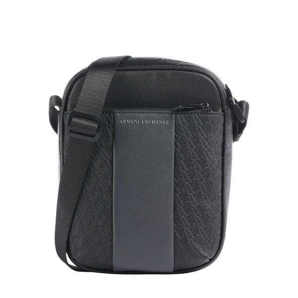ARMANI EXCHANGE tracolla regolabile black forged iron