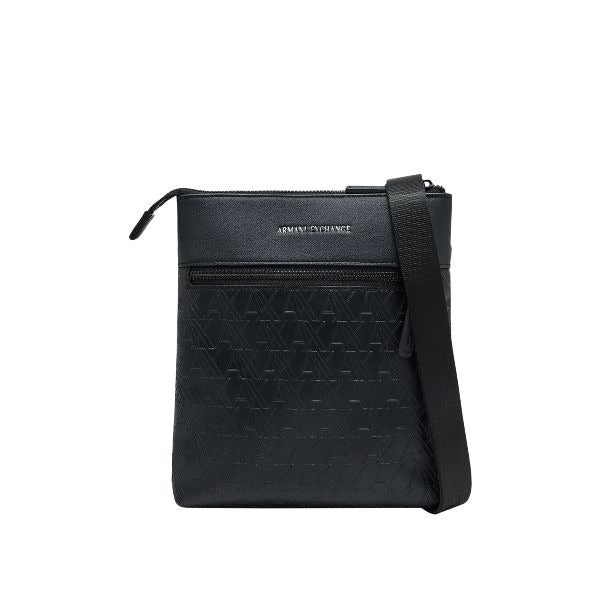 ARMANI EXCHANGE tracolla bustina motivo all over black