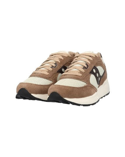 SAUCONY ECLIPSE sneakers camoscio eggshell coca creme