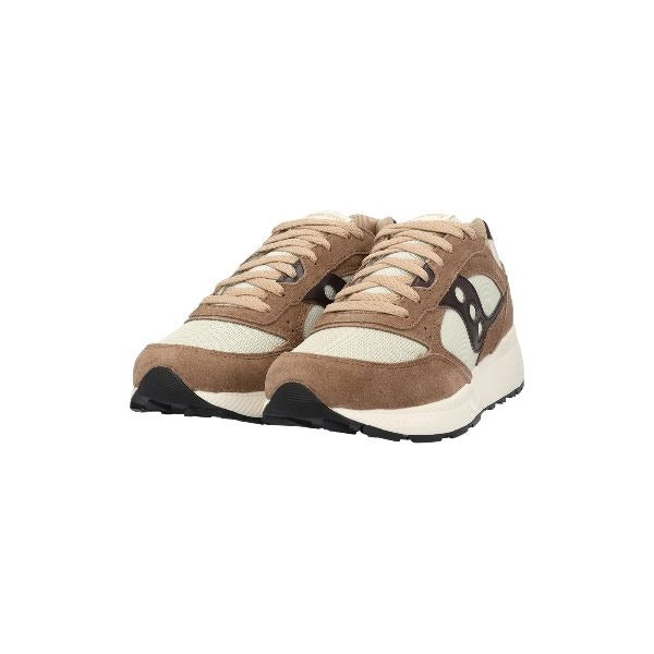 SAUCONY ECLIPSE sneakers camoscio eggshell coca creme