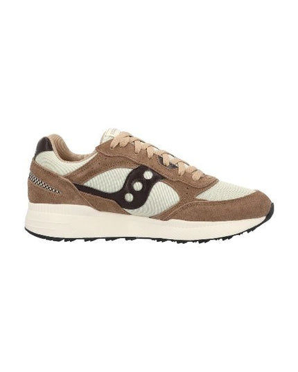 SAUCONY ECLIPSE sneakers camoscio eggshell coca creme