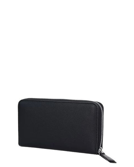 ARMANI EXCHANGE portafoglio effetto martellato black