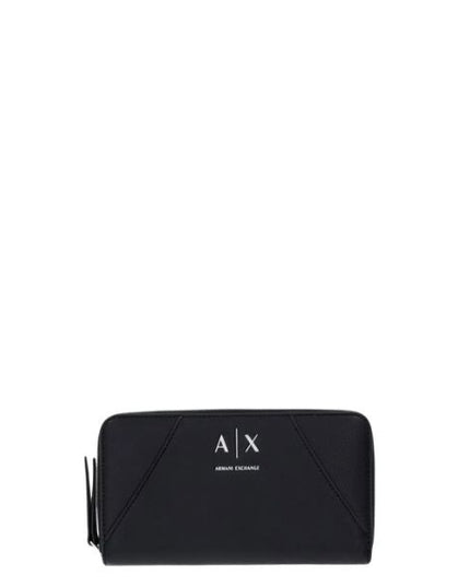 ARMANI EXCHANGE portafoglio effetto martellato black
