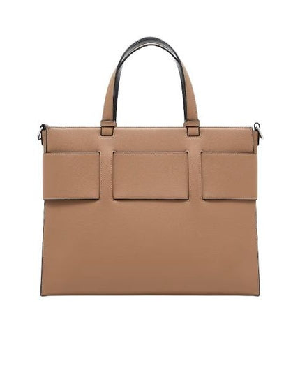 Armani Exchange Borsa Tote grande con logo smaltato doppio manico e tracolla Marionette