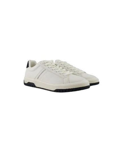 Armani Exchange scarpe con dettagli blu