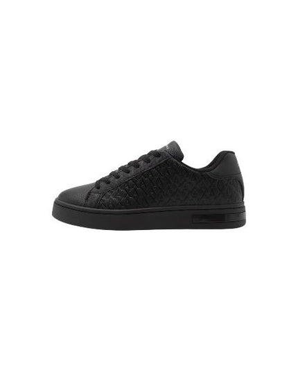 Armani Exchange scarpe logo Ax laterale in rilievo black
