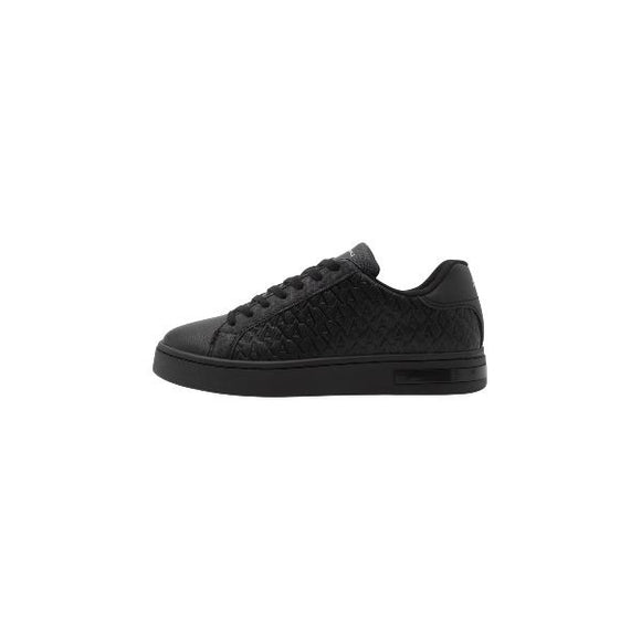 Armani Exchange scarpe logo Ax laterale in rilievo black