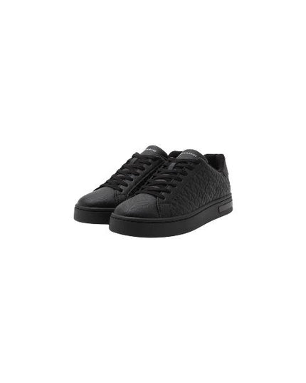Armani Exchange scarpe logo Ax laterale in rilievo black