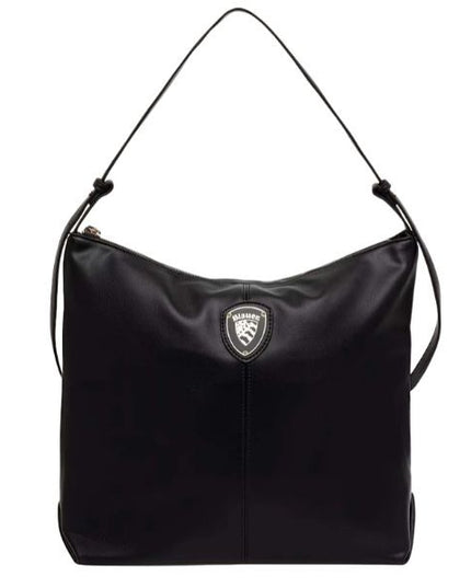 Blauer kusa borsa a spalla grande con manico regolabile black
