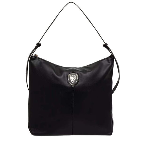 Blauer kusa borsa a spalla grande con manico regolabile black