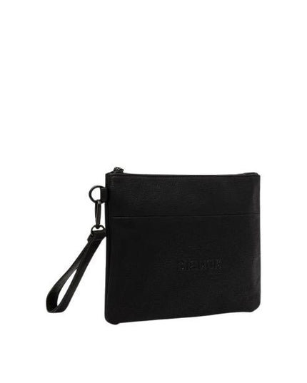 Blauer Bus pochette con laccetto da polso rimuovibile logo tono su tono black