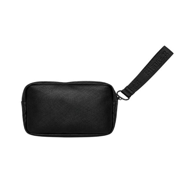 Blauer Goy pochette con logo impresso tono su tono black