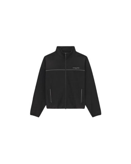 GUESS felpa uomo colloa dolcevita logo stampato chiusura con zip intera colore nero