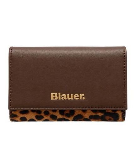 Blauer Pon portafoglio motivo leopardato
