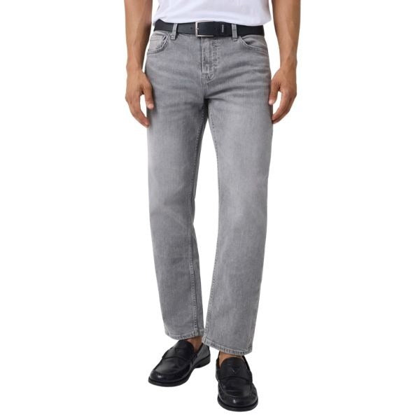 GUESS Angels jeans uomo slim fit cinque tasche chiusura con bottoni colore grigio