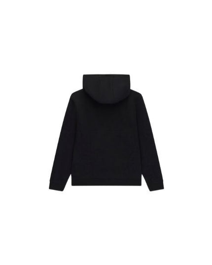 GUESS felpa uomo con cappuccio logo ricamato sul davanti colore nero