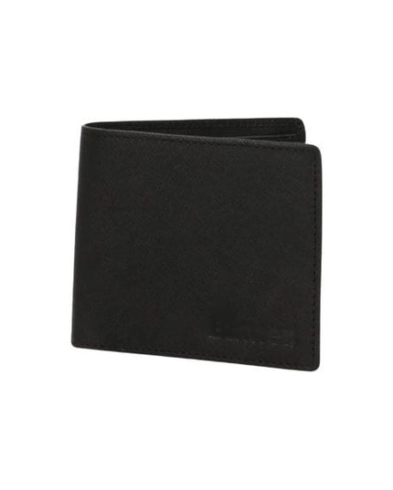 Blauer Cop portafoglio effetto saffiano black