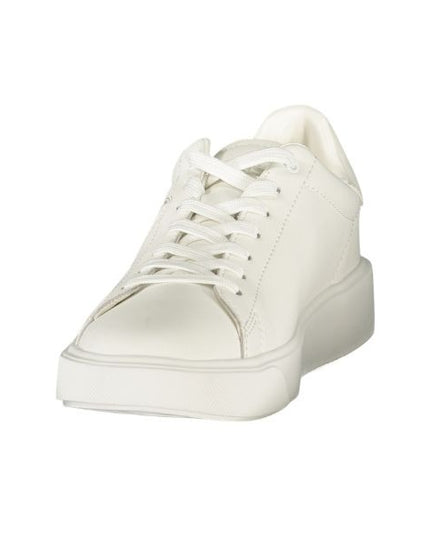 Blauer Buck scarpe con logo in rilievo total white