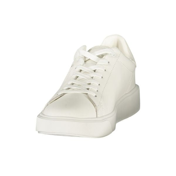 Blauer Buck scarpe con logo in rilievo total white