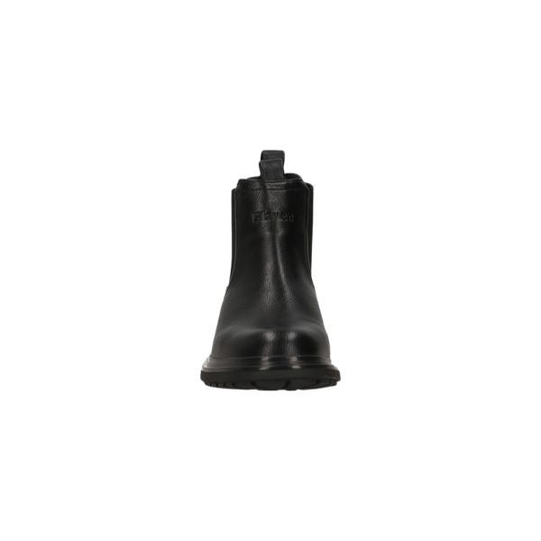 Blauer Grady stivaletti chelsea con doppi elastici laterali black