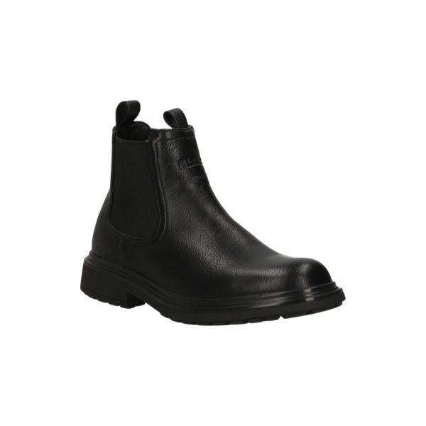 Blauer Grady stivaletti chelsea con doppi elastici laterali black
