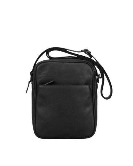 Blauer Fort tracolla effetto opaco tasca frontale e sul retro black