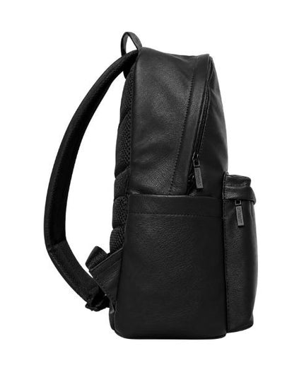 Blauer Naper zaino logo in rilievo con schienale traspirante black