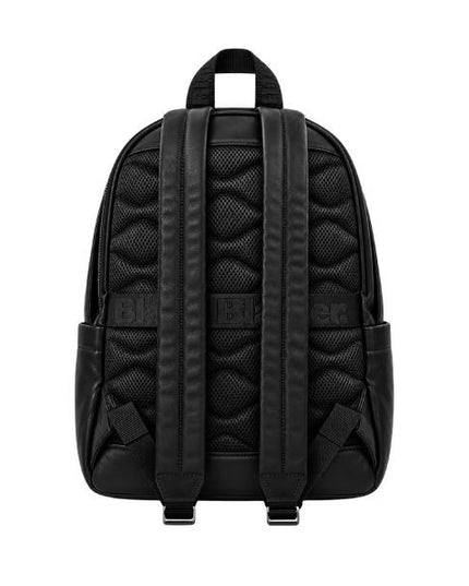Blauer Naper zaino logo in rilievo con schienale traspirante black