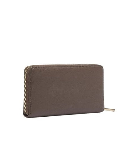 Liu Jo Caliwen portafogli grande con zip Dark Mocha