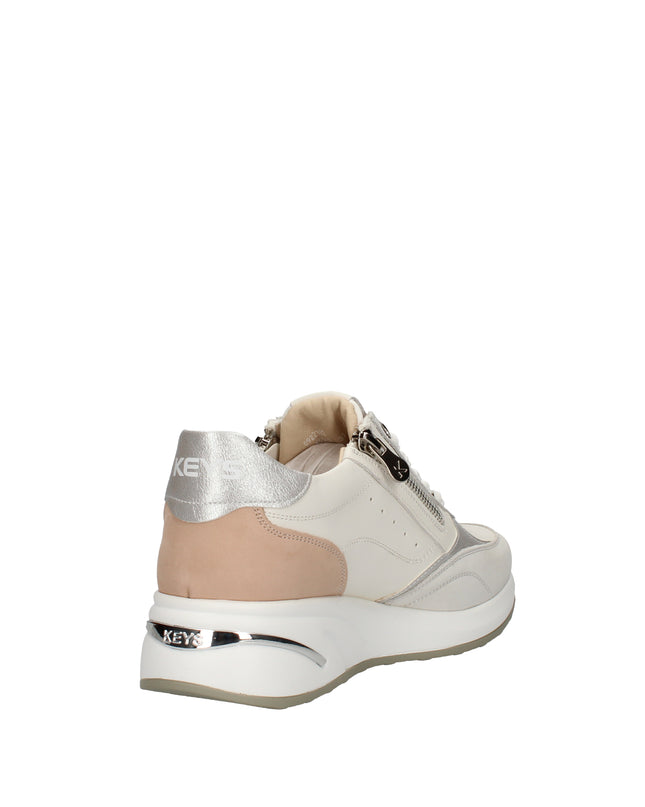 Keys sneakers con zeppa e zip laterale