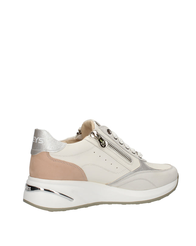 Keys sneakers con zeppa e zip laterale