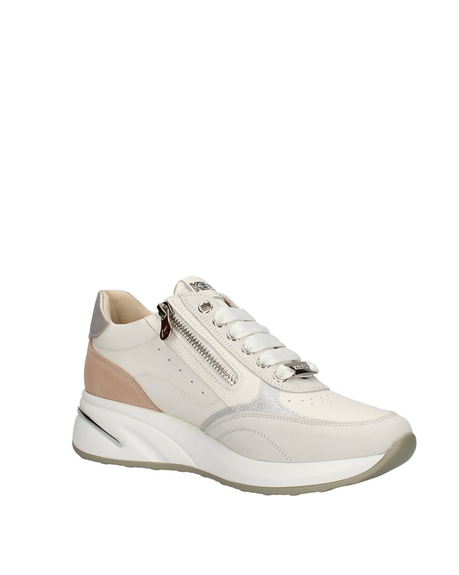 Keys sneakers con zeppa e zip laterale