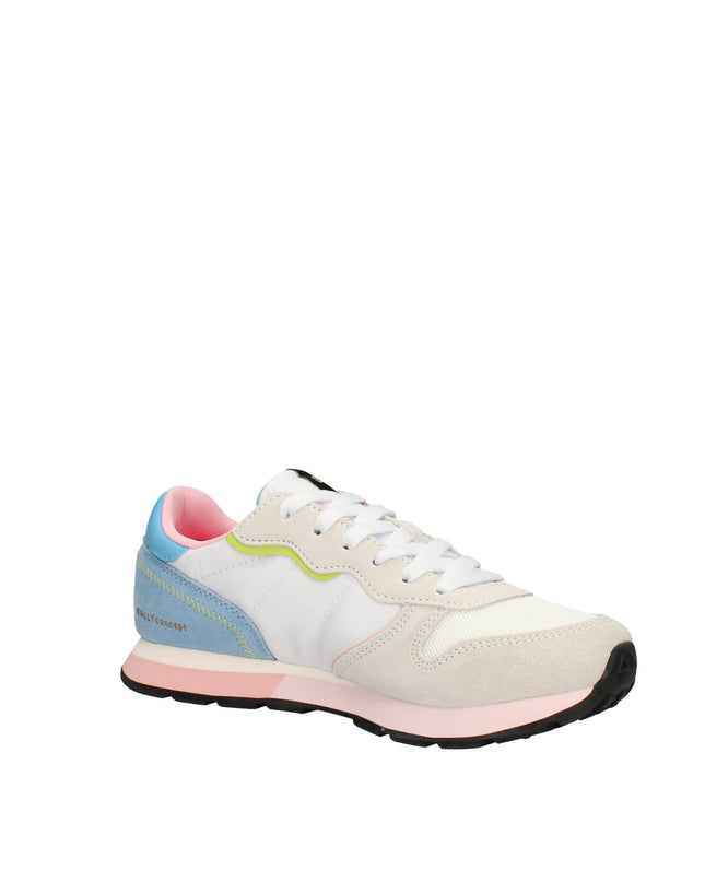 Sun68 sneakers in suede e nylon