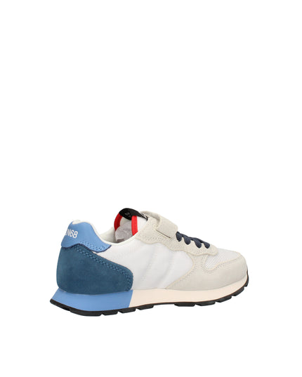 Sun68 sneakers in suede e nylon con chiusura a strappo