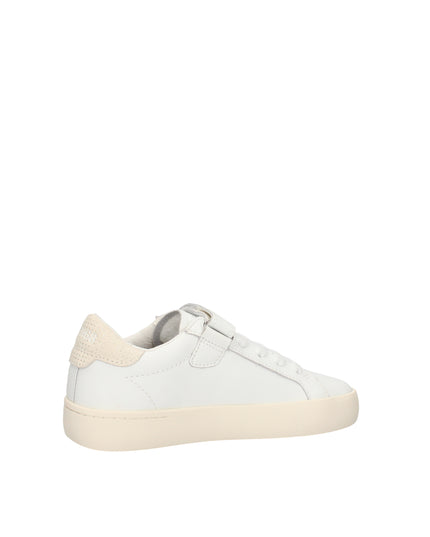 Sun 68 sneakers in ecopelle con lacci e chiusura strappo