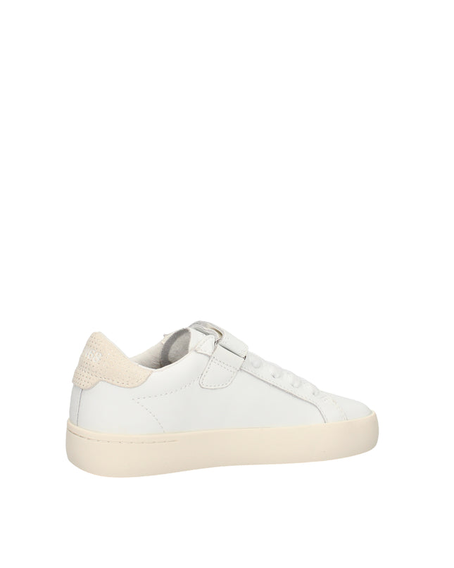 Sun 68 sneakers in ecopelle con lacci e chiusura strappo