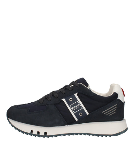 Blauer Tokyo sneakers in pelle e tessuto