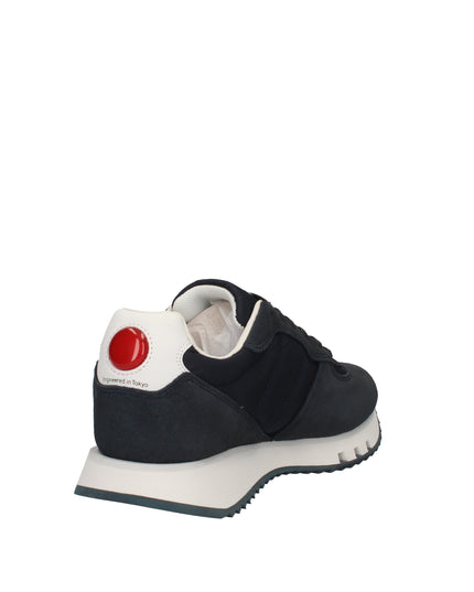 Blauer Tokyo sneakers in pelle e tessuto