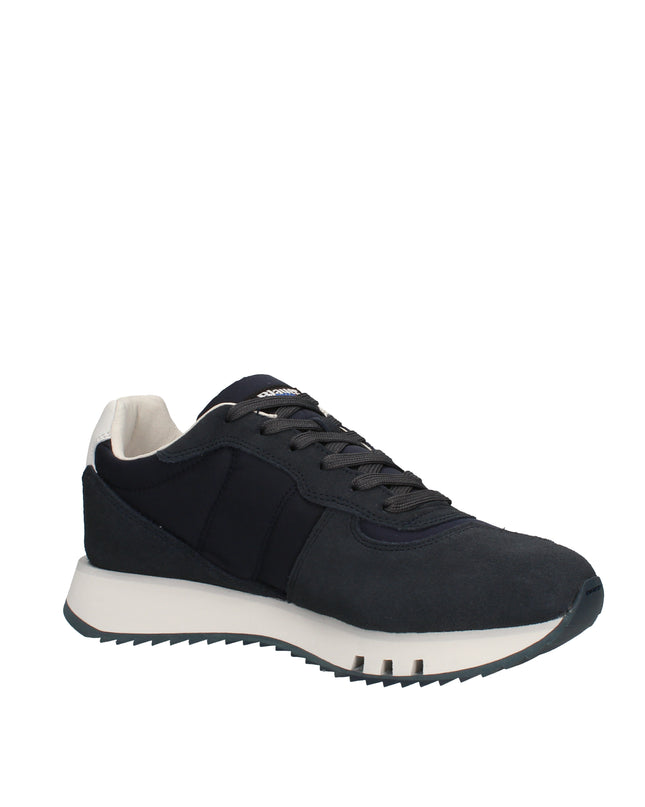 Blauer Tokyo sneakers in pelle e tessuto