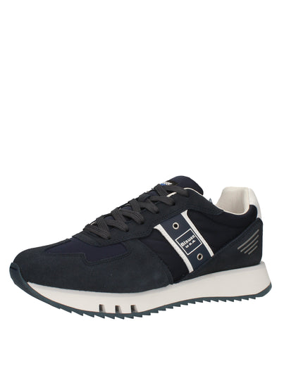 Blauer Tokyo sneakers in pelle e tessuto