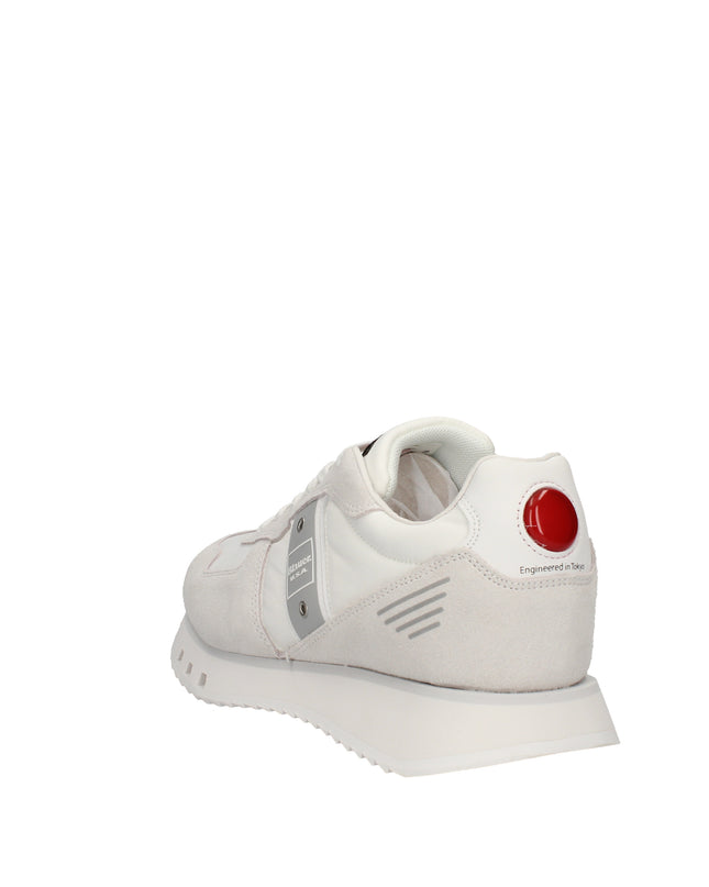 Blauer Tokyo sneakers in pelle e tessuto