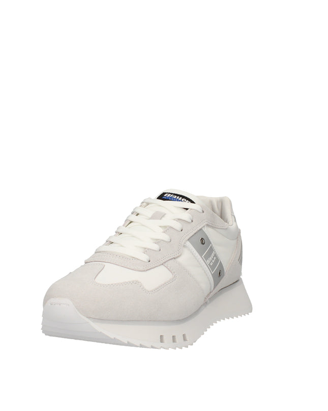 Blauer Tokyo sneakers in pelle e tessuto